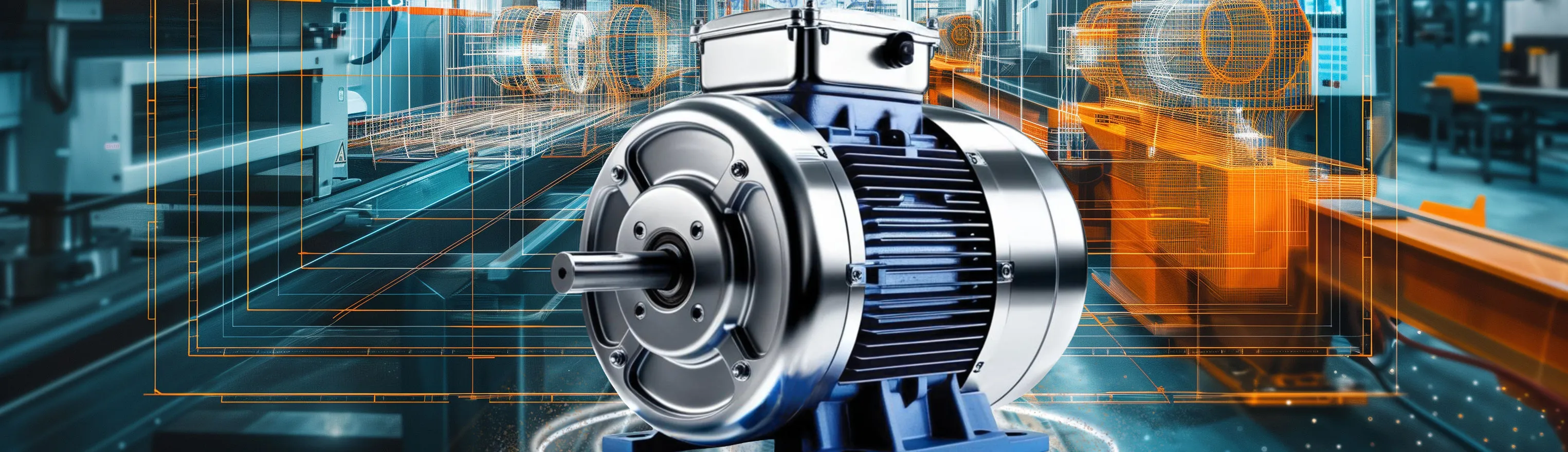 Elektromotoren für Industrie, Handel und Gewerbe