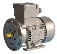 Drehstrommotor, druckfeste Kapselung, EExd, Fuß-Flansch B35, Aluminium, Alu-Blank