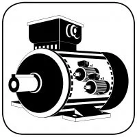 Drehstrommotor, Polumschaltbar, 2stufig, Icon