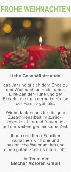 Weihnachtsgrüße