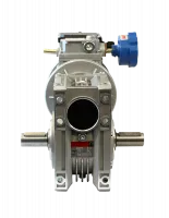 Schneckengetriebe CH06, CH07, CH08, regelbar mit Variator, beidseitige Steckwelle, Bremsmotor | blecher.de Schneckengetriebe CH06, CH07, CH08, regelbar mit Variator, beidseitige Steckwelle, Bremsmotor | blecher.de