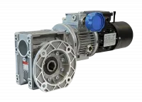 Schneckengetriebe CH06, CH07, CH08, regelbar mit Variator, kleiner Flansch, Bremsmotor | blecher.de