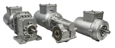 Almuminiummotor mit Schneckengetriebe und Stirnradgetriebe CWT CarWash