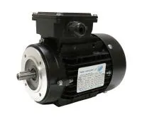 Elektromotor, 500V Sonderspannung, schwarz, B14, Flanschausführung