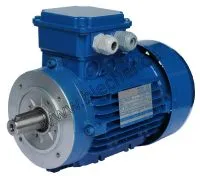 Drehstrommotor Isolierklasse H, Hohe Umgebungstemperaturen, B14 Flanschausführung, RAL 5010 blau | blecher.de
