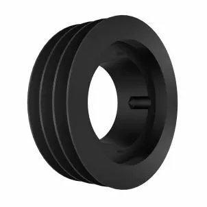 Keilriemenscheibe Typ SPZ140, 3-rillig TBL-Buchse 2012 (Bohrung 12 - 50 mm)