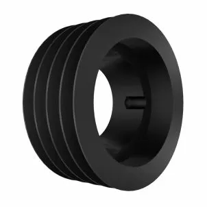 Keilriemenscheibe Typ SPZ160, 4-rillig TBL-Buchse 2517 (Bohrung 15 - 65 mm)