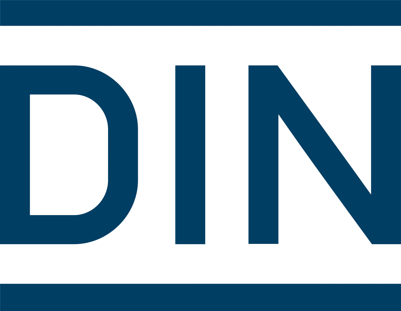 Logo DIN Deutsches Institut für Normung e.V. | blecher.de